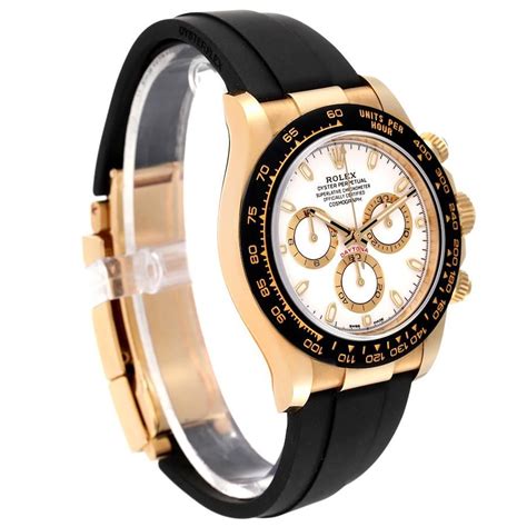 rolex daytona rubber strap on wrist|rolex daytona rubber strap price.